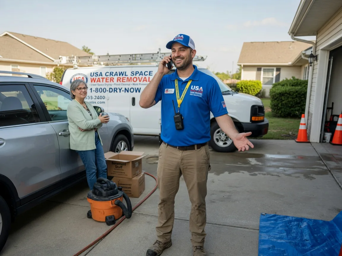 Crawl Space Water Removal Markleton, PA FAQs